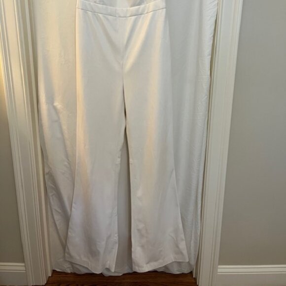 Alice & Olivia White Jumpsuit-vegan leather - Picture 4 of 6